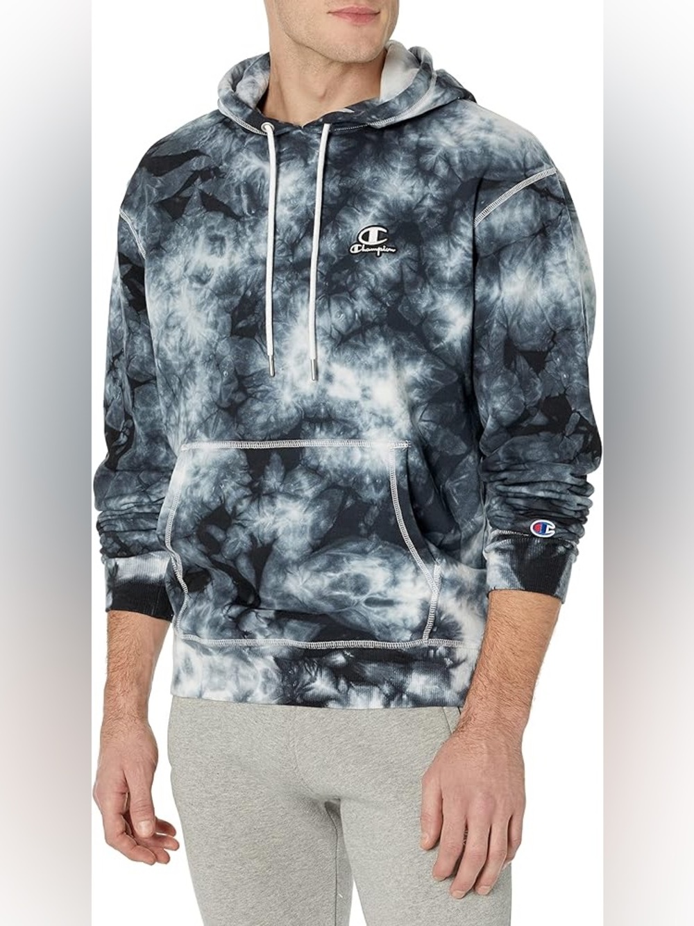 Champion tie dye sweater hoodie
